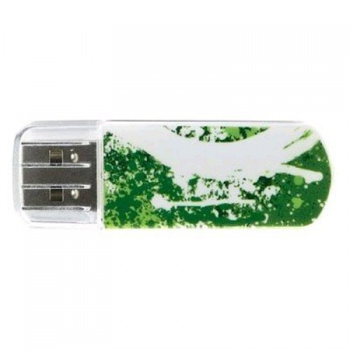 Накопитель USB 2.0 Flash Drive 8Gb Verbatim Store n Go Mini Graffiti Green (98163)
