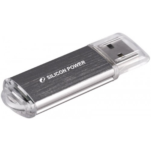 Накопитель USB 2.0 Flash Drive 64Gb Silicon Power Ultima II-I Series silver (SP064GBUF2M01V1S)
