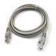 Патч-корд Buro UTP 4 пары cat5E CCA molded 2м серый RJ-45 (m)-RJ-45 (m)