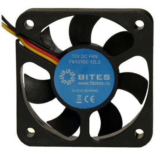 Вентилятор для корпуса 5bites FB5010S-12L3, черный