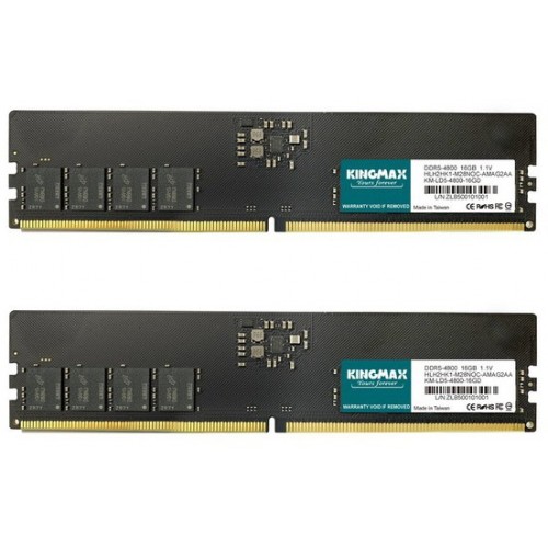 Память DDR5 2x16Gb 4800MHz Kingmax (KM-LD5-4800-32GD) 