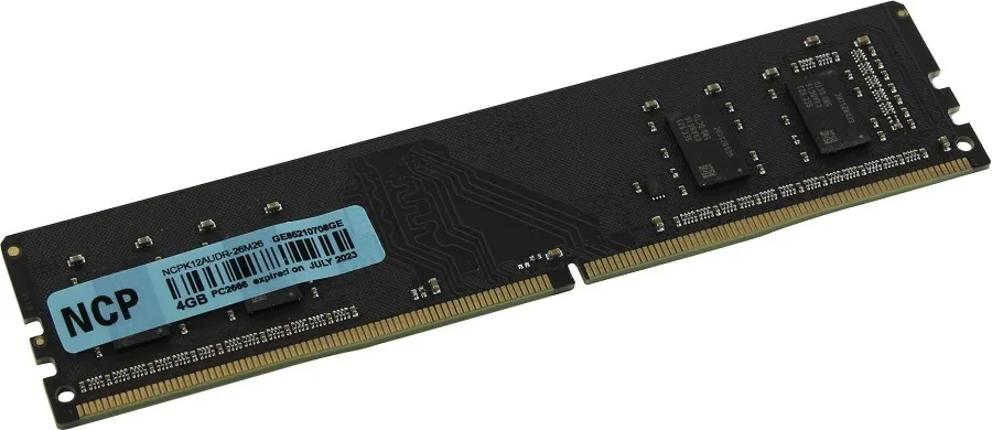 Оперативная память NCP DDR4 DIMM 4GB  (NCPK12AUDR-26M26) 