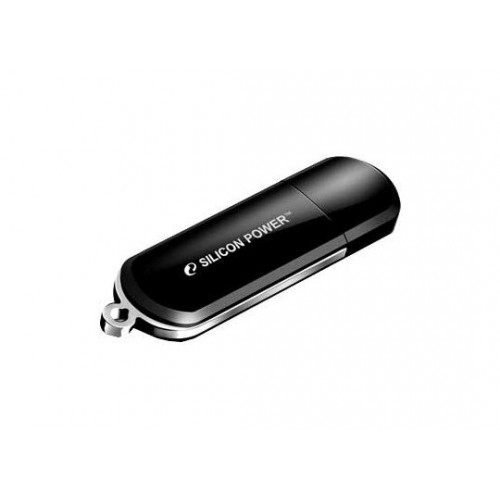 Накопитель USB 2.0 Flash Drive 16Gb Silicon Power LuxMini 322 Black (SP016GBUF2322V1K)