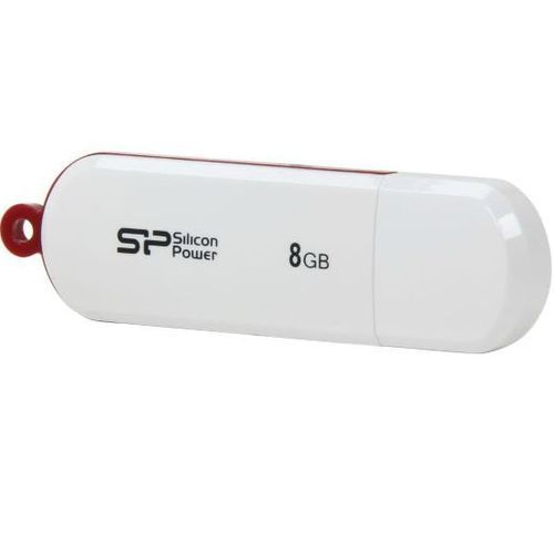 Накопитель USB 2.0 Flash Drive 8Gb Silicon Power Luxmini 320 White (SP008GBUF2320V1W)