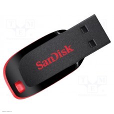 Накопитель USB 2.0 Flash Drive 32Gb Sandisk Cruzer Blade Black/Red (SDCZ50-032G-B35)