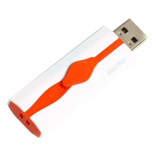 Накопитель USB 2.0 Flash Drive 16Gb Smartbuy Comet White (SB16GBCMT-W)