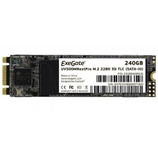 SSD диск ExeGate UV500MNextPro 240 Gb M.2 2280 3D TLC (EX280465RUS)