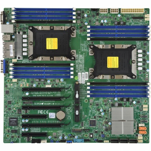 Серверная материнская плата SuperMicro C621 MBD-X11DPI-N-B (LGA3647, eATX)