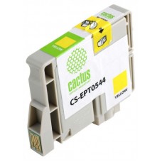 Картридж струйный Cactus CS-EPT0544 желтый (16.2мл) для Epson Stylus Photo R800/R1800