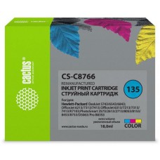 Картридж Cactus CS-C8766, №135, многоцветный / CS-C8766