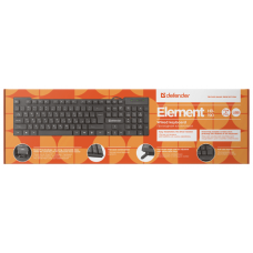Клавиатура Defender Element HB-190 Black (45191)