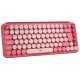 Механическая беспроводная клавиатура Logitech POP Keys, розовый (920-010718)