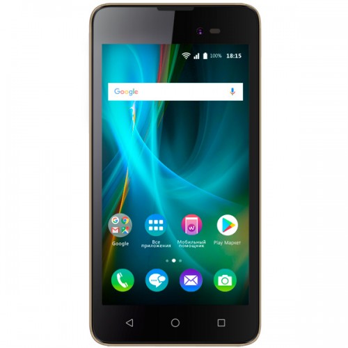 Смартфон 5" BQ  BQ-5035 Velvet 8 ГБ золотистый