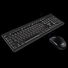 Клавиатура + мышь Sven KB-S320C, проводная, USB, чёрный (SV-020613) 