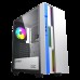 Корпус GameMax Brufen C3 WB, ATX, Midi-Tower, USB 3.1, белый/голубой, Без БП