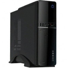 Корпус PowerCool S0507, FlexATX, Slim-Desktop, черный, 300Вт (S0507-2-300W)