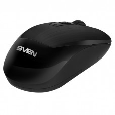 Беспроводная мышь Sven RX-380W чёрная (2,4 GHz, 3+1кл. 800-1600DPI, блист.)