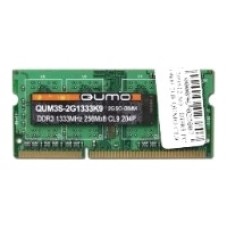 Память DDR3 SODIMM 8Gb, 1333MHz, CL9, 1.5V Qumo (QUM3S-8G1333C9(R))