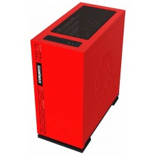 Корпус Micro ATX GameMax H605 Expedition RD, красный, с окном, USB 3.0, 340мм под видеокарту