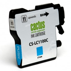 Картридж струйный Cactus CS-LC1100C голубой (16мл) 