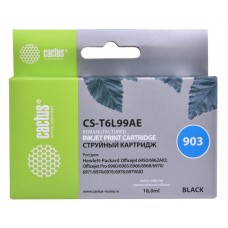 Картридж струйный Cactus №903 CS-T6L99AE черный (21.6мл)