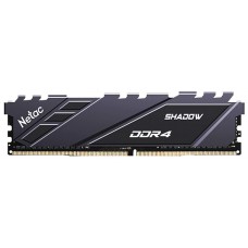 Оперативная память DDR4 Netac Shadow 8GB 3600MHz CL18 1.35V / NTSDD4P36SP-08E / Gray / with radiator