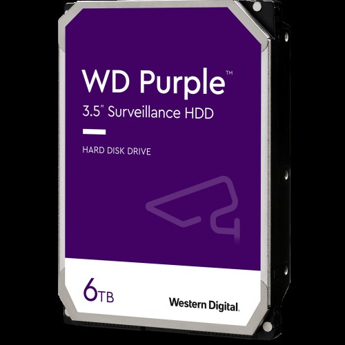 Накопитель 3.5" WD Purple  6Tb SATA-III(WD62PURX)