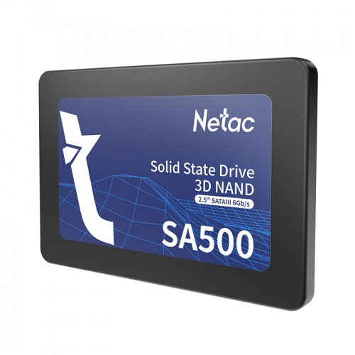 Накопитель SSD Netac SATA III 128Gb NT01SA500-128-S3X SA500 2.5\"