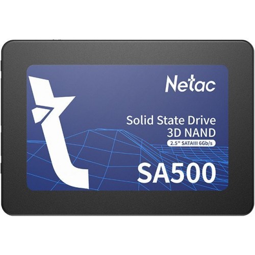 Накопитель SSD Netac SATA III 120Gb NT01SA500-120-S3X SA500 2.5\"