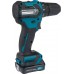 Дрель-шуруповерт Makita DF332DWAE аккум. патрон:быстрозажимной (кейс в комплекте)