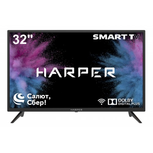 Телевизор 32" HARPER 32R610TS, черный