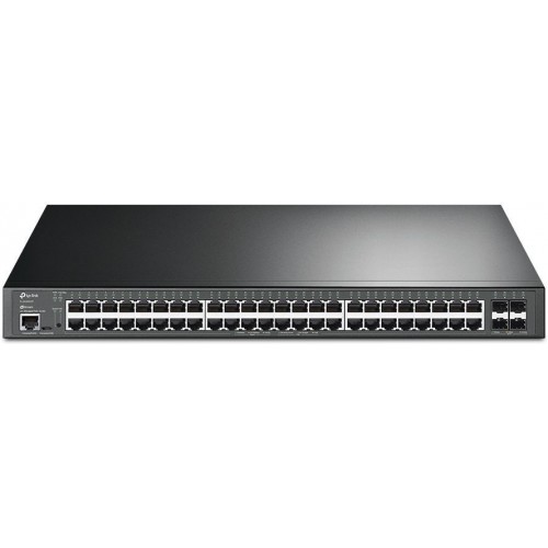 Коммутатор TP-Link TL-SG3452P 48-портовый гигабитный управляемый PoE+ уровня 2+ с четырьмя слотами SFP+ 10 Гбит/с