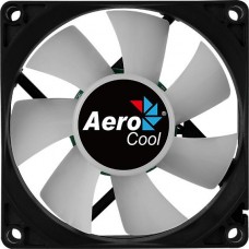 Вентилятор 80x80mm, Aerocool Frost 8, FRGB, 1500rpm/втулка/28.3dBa/3+4 пин