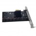 Контроллер ASMedia1064 PCI-Ex1 SATAIII 12port, oem