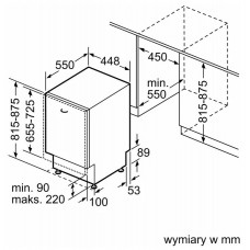 Встраиваемая посудомоечная машина Bosch SPV 2IKX10E