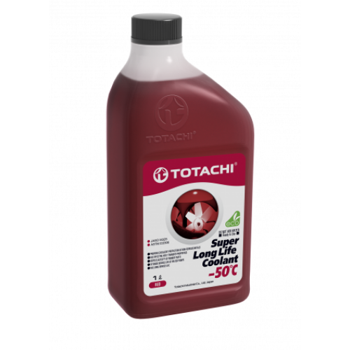 Жидкость охлаждающая низкозамерзающая TOTACHI SUPER LONG LIFE COOLANT Red -50C 2л