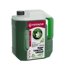 Жидкость охлаждающая низкозамерзающая TOTACHI SUPER LONG LIFE COOLANT Green -40C 2л