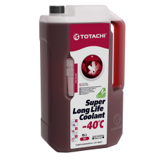 Жидкость охлаждающая низкозамерзающая TOTACHI SUPER LONG LIFE COOLANT Red -40C 5л