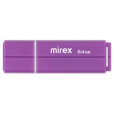 Флеш-диск USB 64GB, Mirex Line (13600-FMULVT64) Фиолетовый