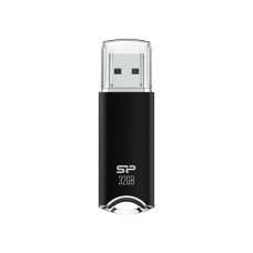 Флеш-диск USB2.0 32GB, Silicon Power Helios H02, Черный