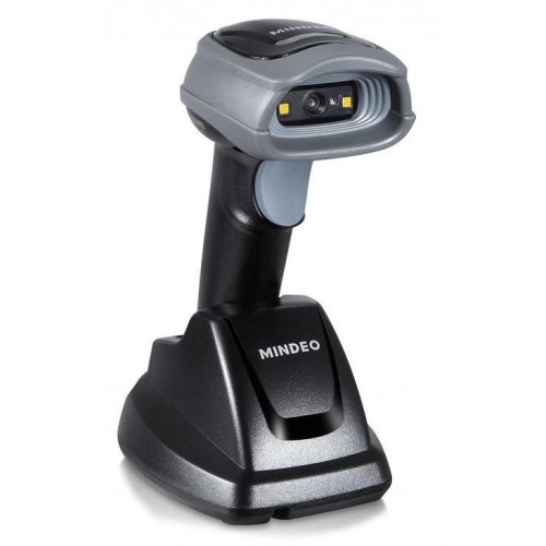 Сканер штрих-кода Mindeo CS2290s 2D HD BT IP51, USB, зарядно-коммуникационная база, серый