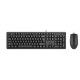 Комплект (клавиатура+мышь) A4TECH KK-3330 USB, проводной, черный [kk-3330 usb (black)]