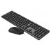 Комплект (клавиатура+мышь) A4TECH KK-3330 USB, проводной, черный [kk-3330 usb (black)]