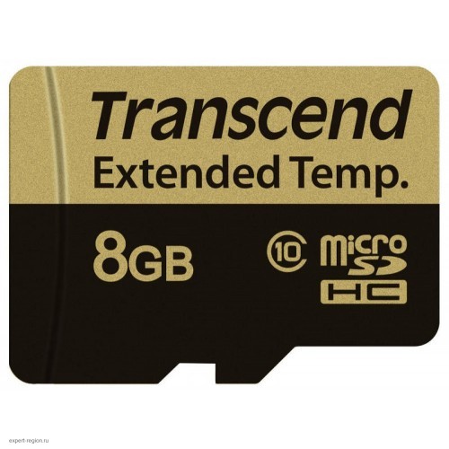 Флеш карта microSDHC   8Gb Class10 Transcend 520I (Промышленная) OEM - без упаковки
