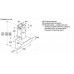 Вытяжка наклонная Bosch Serie 4 DWK065G60T черный/серебристый