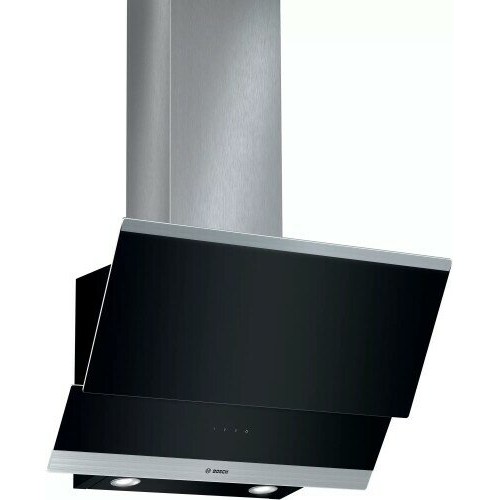 Вытяжка наклонная Bosch Serie 4 DWK065G60T черный/серебристый