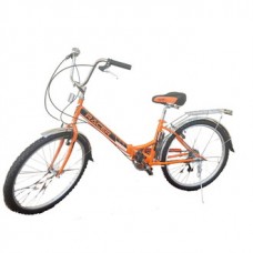 Велосипед складной Racer 26-6-30 (микс: красный, оранж, черный, зелен)(Россия)