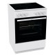 Электрическая плита Gorenje GEC6A11WG  без крышки, белый