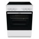 Электрическая плита Gorenje GEC6A11WG  без крышки, белый