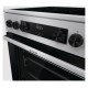Электрическая плита Gorenje GECS6C70XC серебристый